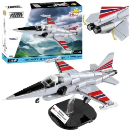 cobi-5858-model-samolot-northrop-f-5a-freedom-fighter-klocki-wojskowe-358el