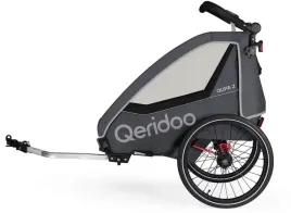 przyczepka-rowerowa-dla-dziecka-qeridoo-qupa-2-grey