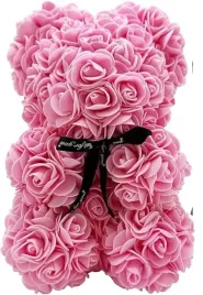 rozowy-mis-ze-sztucznych-kwiatow-prezenty-dla-zony-mamy-dziewczyny-24cm