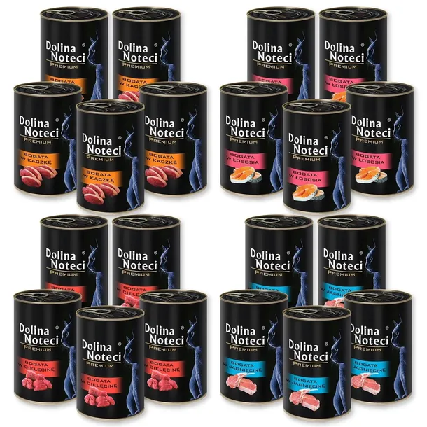 Dolina Noteci Premium puszka karma Kot mokra 20 x 400 MIX