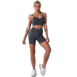 sportowy-komplet-top-spodenki-silownia-fitness-m-ciemny-szary-k003