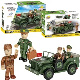 cobi-3111-dodge-wc-56-command-car-samochod-dowodzenia-model-klocki-wojsko