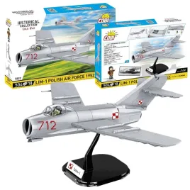 cobi-5822-samolot-lim-1-polish-air-force-1952-polskie-klocki-wojskowe-504el