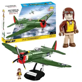 cobi-5737-p-47-thunderbolt-samolot-mysliwski-polskie-klocki-wojskowe-477-el