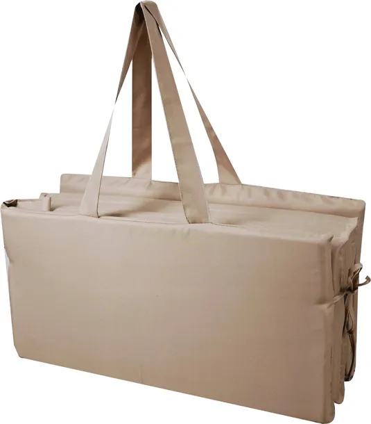 MATA NA PLAŻE KAMIENISTE MATA PLAŻOWA GRUBA DO CHORWACJI 180x60x3cm rączki