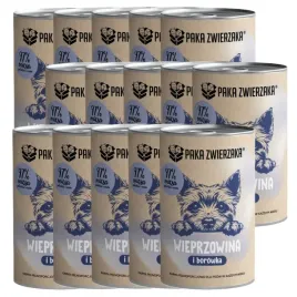 paka-zwierzaka-wieprzowina-z-borowka-karma-mokra-dla-psa-zestawa-15x400g