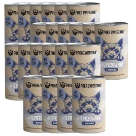 paka-zwierzaka-wieprzowina-z-borowka-karma-mokra-dla-psa-zestaw-22x400g