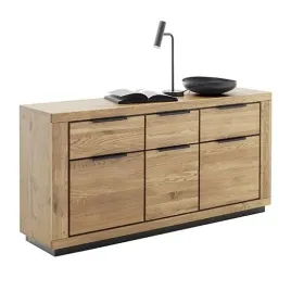 komoda-3-drzwi-z-szufladami-dab-lity-olejowany-163cm-do-salonu-ronne