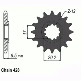 zebatka-napedowa-sunstar-sunf233-14