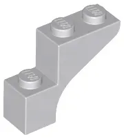 lego-88292-l-szary-6230234-luk-1x3x2-1-szt-nowy