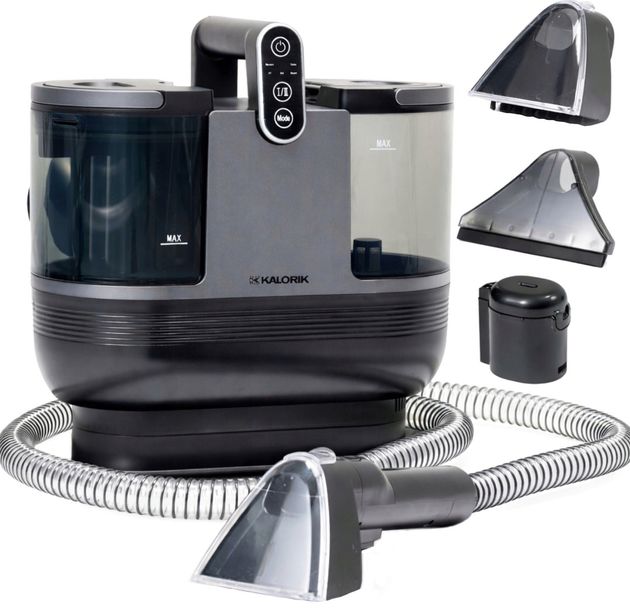 ODKURZACZ PIORĄCY Z PARĄ 1700W KALORIK STEAM SPOTCLEANER 2W1 DO DYWANÓW