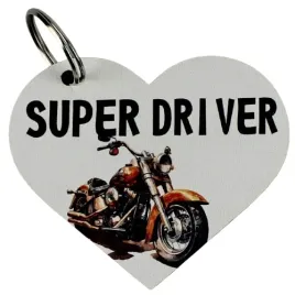 breloczek-serce-biale-dla-motocyklisty-super-driver-prezent-upominek