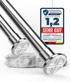 drazek-teleskopowy-meisenberg-160-210-cm-srebrny-stal-szlachetna