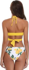 stroj-kapielowy-damski-bikini-push-up-zolty-l-wiazany-odkryte-plecy
