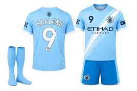 stroj-pilkarski-koszulka-spodenki-getry-haaland-manchester-city-rozm-128-cm