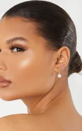 zlote-kolczyki-kolka-z-perelkami-prettylittlething-uniwersalny