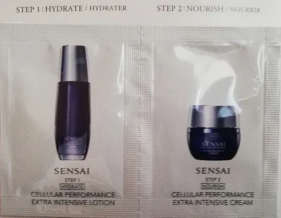 SENSAI EXTRA INTENSIVE LOTION 3ml. + CREAM 1 ml.(83)