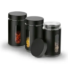 3x-pojemnik-do-produktow-sypkich-tadar-prato-czarny-metalowy-1-l