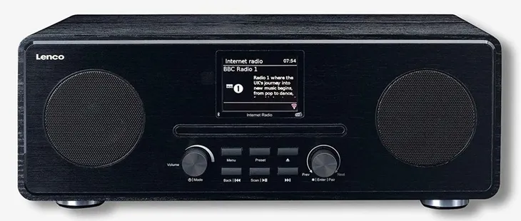 Radio Internetowe LENCO DIR-260 CD Mp AUX DAB+ RDS PILOT WIFI