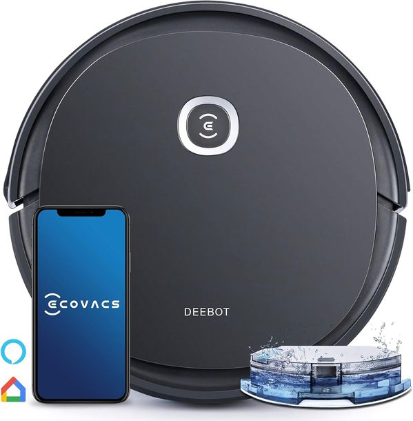 ROBOT SPRZĄTAJĄCY ODKURZACZ WIFI HEPA ECOVACS DEEBOT U2 PRO APLIKACJA MOP