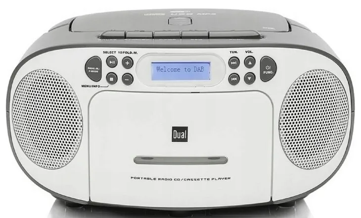 Radioodtwarzacz DUAL DPCD 100S CD Mp3 USB DAB+ RDS KASETA