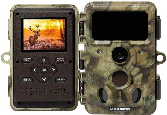 FOTOPUŁAPKA KAMERA LEŚNA NOKTOWIZYJNA MAGINON WK-6HDW 24MP WiFi FULL HD