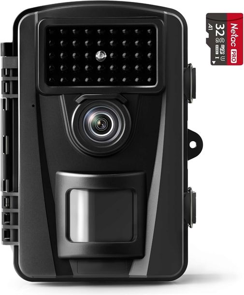 FOTOPUŁAPKA KAMERA LEŚNA NOKTOWIZYJNA COOLIFE PH700A 28MP 2,7K+ SD 32GB