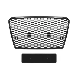 audi-a7-4g-atrapa-zderzaka-rs-look-grill-czarny