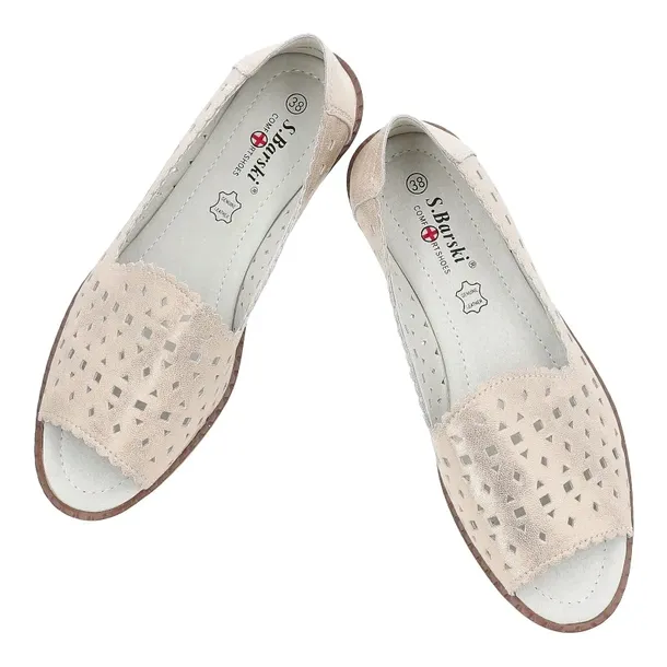 baleriny-s-barski-lr51-922-beige-zapiecie-wsuwane