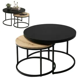 zestaw-stolikow-kawowych-okraglych-2w1-80-60-czarny-mat-dab-artisan