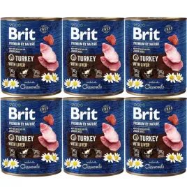 brit-premium-zestaw-6x800g-turkeyandliver-karma-mokra-dla-doroslych-psow