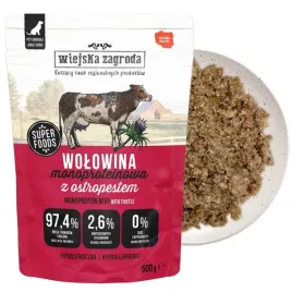 wiejska-zagroda-karma-mokra-dla-psa-monobialkowa-wolowina-dorosly-500g