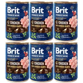 brit-premium-zestaw-6x400g-chickenandhearts-karma-mokra-dla-doroslych-psow