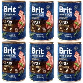 brit-premium-zestaw-6x400g-porkandtrachea-karma-mokra-dla-doroslych-psow