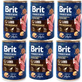 brit-premium-by-nature-zestaw-6x400g-lambandbuckwheat-karma-mokra-dla-psow