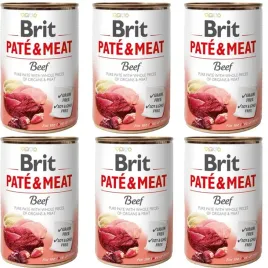brit-pate-and-meat-beef-pakiet-6x400g-karma-mokra-dla-psa-z-wolowina