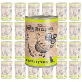 wiejska-zagroda-kaczka-gruszka-mokra-karma-dla-psa-zestaw-24x400g