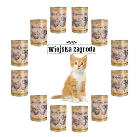 karma-dla-kociat-kurczak-indyk-12x400g-wiejska-zagroda