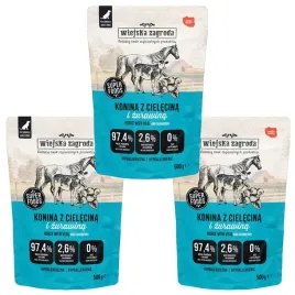 wiejska-zagroda-karma-mokra-dla-psa-konina-z-cielecina-dorosly-3x500g