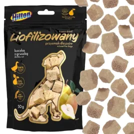 hilton-przysmak-liofilizowany-dla-psa-z-kaczka-i-gruszka-bezzbozowy-50g