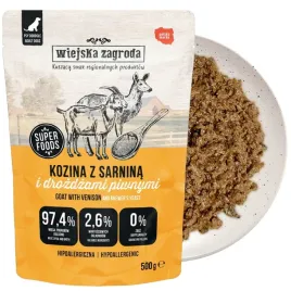 wiejska-zagroda-karma-mokra-dla-psa-kozina-z-sarnina-dorosly-500g