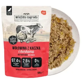 wiejska-zagroda-karma-mokra-dla-psa-wolowina-z-kaczka-dorosly-500g