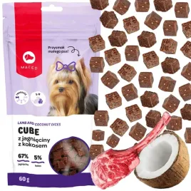 maced-przysmak-dla-malego-psa-cube-jagniecina-z-kokosem-60g