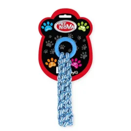 petnova-zabawka-dla-psa-ringo-gryzak-sznurowy-30cm-niebieski