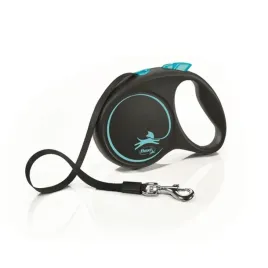 flexi-black-designe-smycz-automatyczna-dla-psa-m-tasma-5m-25kg-niebieska
