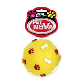 zabawka-dla-psa-pilka-z-piszczalka-w-lapki-75cm-zolta-pet-nova