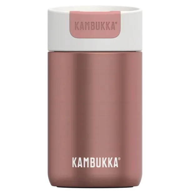 Kubek termiczny 300 ml mały termos do auta Kambukka Olympus - Misty rose