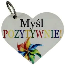 breloczek-serce-biale-z-sentencja-mysl-pozytywnie-prezent-upominek