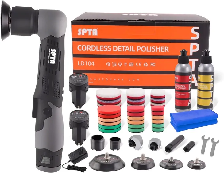 POLERKA AKUMULATOROWA MINI 12V DO POLEROWANIA SZLIFOWANIA AUTA