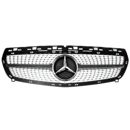 mercedes-a-klasa-w176-2121-atrapa-przednia-grill-diamond-silver-nowy